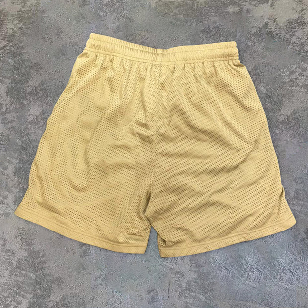 Keep Smile Graphic Sport Mesh Shorts