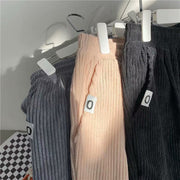 Loose casual straight wide-leg trousers