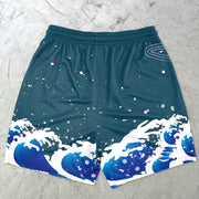 Art Retro Casual Street Sports Shorts