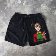 Personalized printed swimming shorts