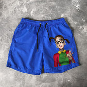 Personalized printed swimming shorts