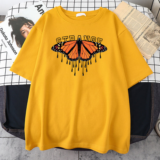 Personalized Butterfly Couple T-shirt