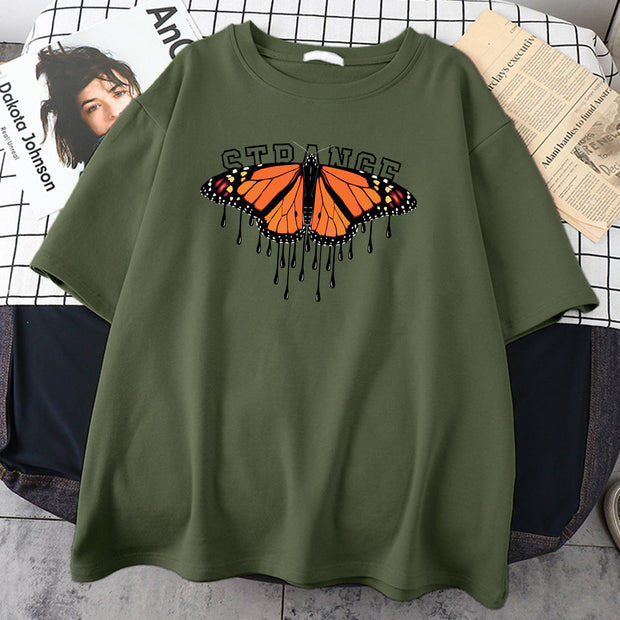 Personalized Butterfly Couple T-shirt
