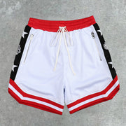 Men's mesh fitness sports shorts