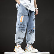 Loose straight leg slacks jeans