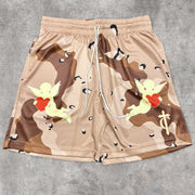 Statement Camo Angel Shorts
