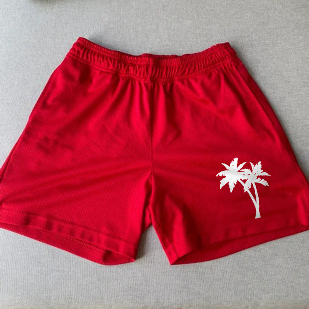 Fashion street palm tree shorts