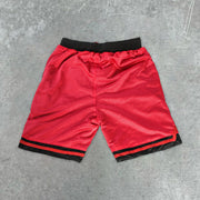 Fashion casual print preppy track shorts