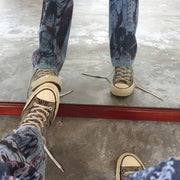 Personalized hip-hop fashion street denim trousers