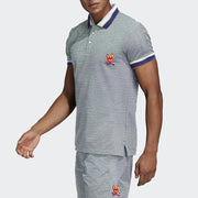 Casual polo collar short sleeve shorts suit