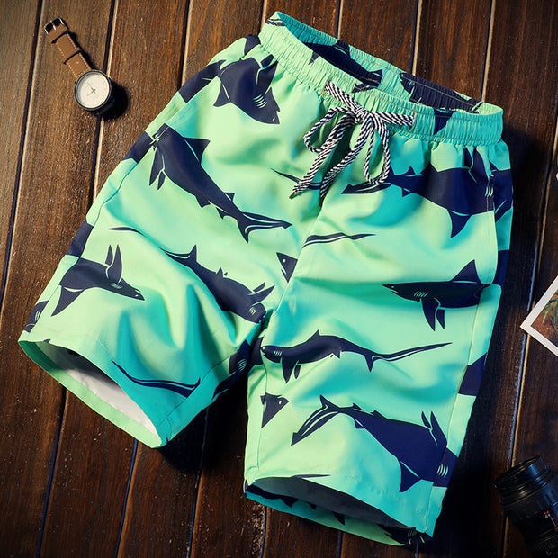 Fashion casual beach pants loose shorts