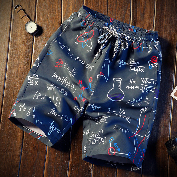 Fashion casual beach pants loose shorts