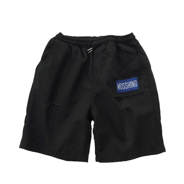 Fashion Workwear Shorts Straight Leg Casual Pants