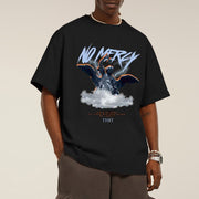 Personalized casual loose round neck print short sleeve men