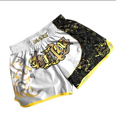 Boxer Shorts Mid Waist Beach Pants Men's Casual Shorts