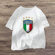 Printed design fashion short-sleeved T-shirt