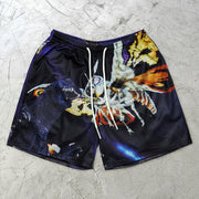 cartoon fashion street sports shorts