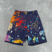 graffiti hip hop street loose design shorts