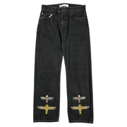 Personalized retro hip-hop fashion loose jeans