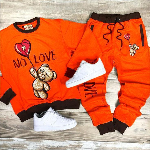 Street sweatshirt casual long-sleeved casual trousers sports suit