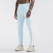 Fashion casual sports color block trousers
