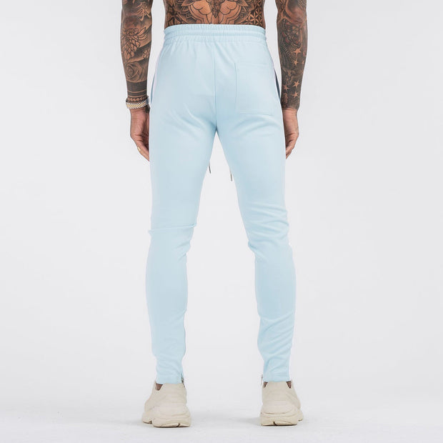 Fashion casual sports color block trousers
