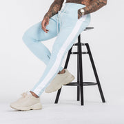 Fashion casual sports color block trousers