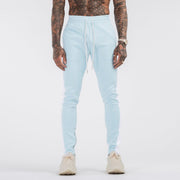 Fashion casual sports color block trousers