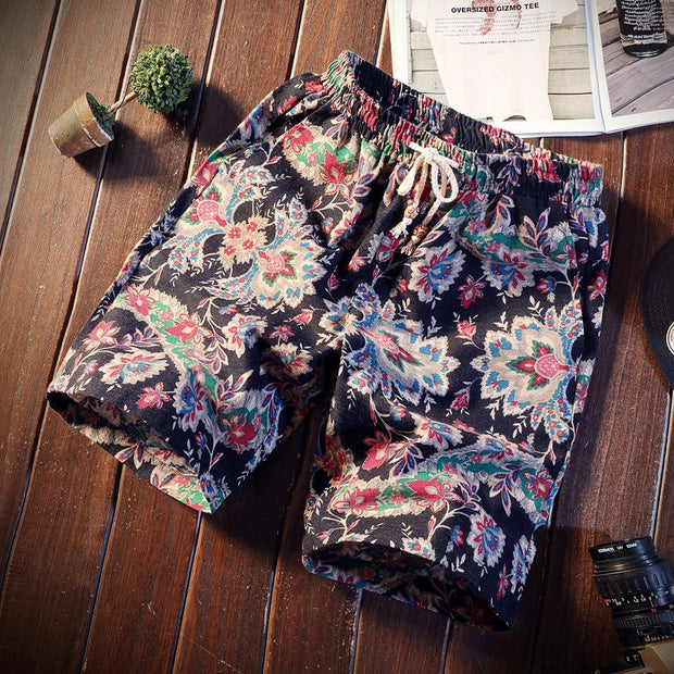 Summer shorts beach five-point casual pants