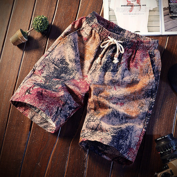 Summer shorts beach five-point casual pants