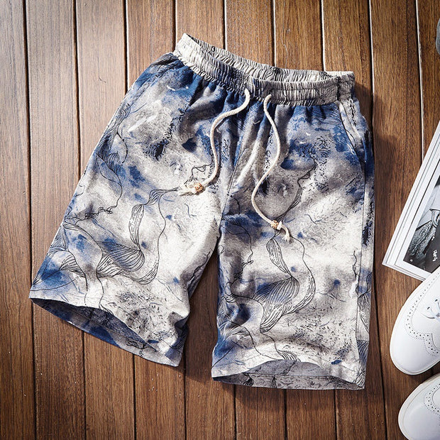 Summer shorts beach five-point casual pants