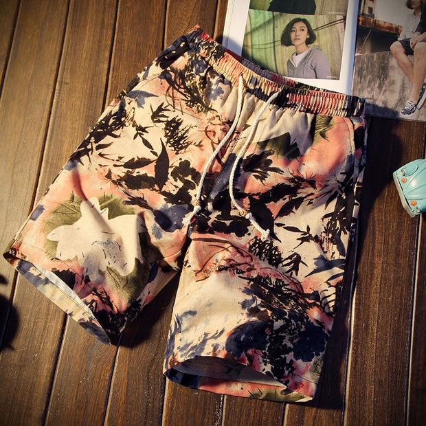 Summer shorts beach five-point casual pants