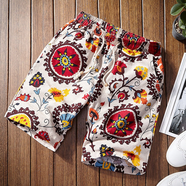 Summer shorts beach five-point casual pants