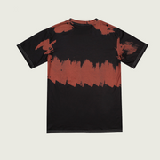 Tie-dye bone print retro loose T-shirt