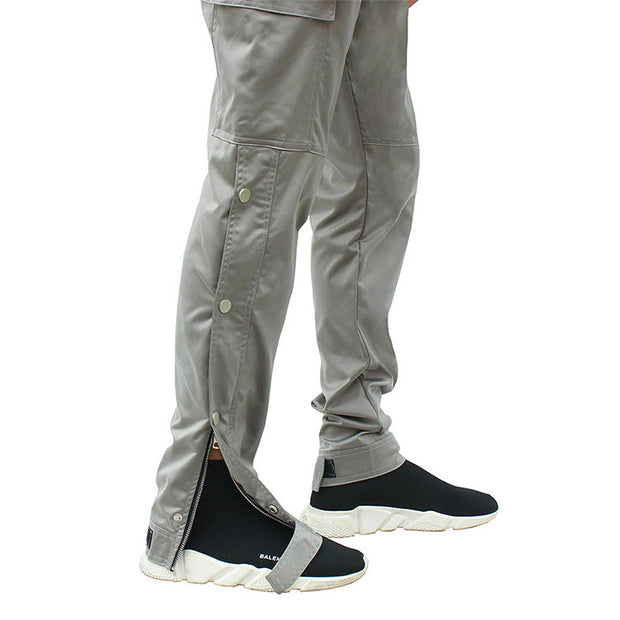Cargo pants plus velvet-breasted code loose straight street trousers