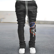 Starry Astronaut Street Flare Pants
