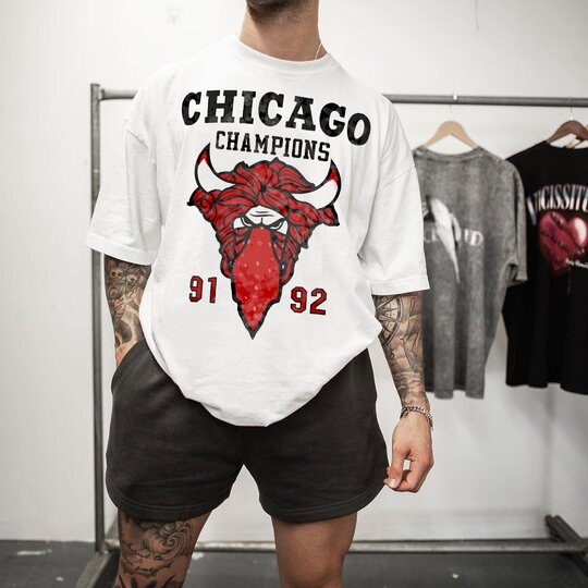 Personalized street style casual round neck T-shirt
