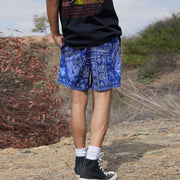 Cashew Flower Fashion Hip Hop Print Street Shorts