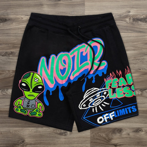 Hip Hop Street Print Casual Sports Shorts