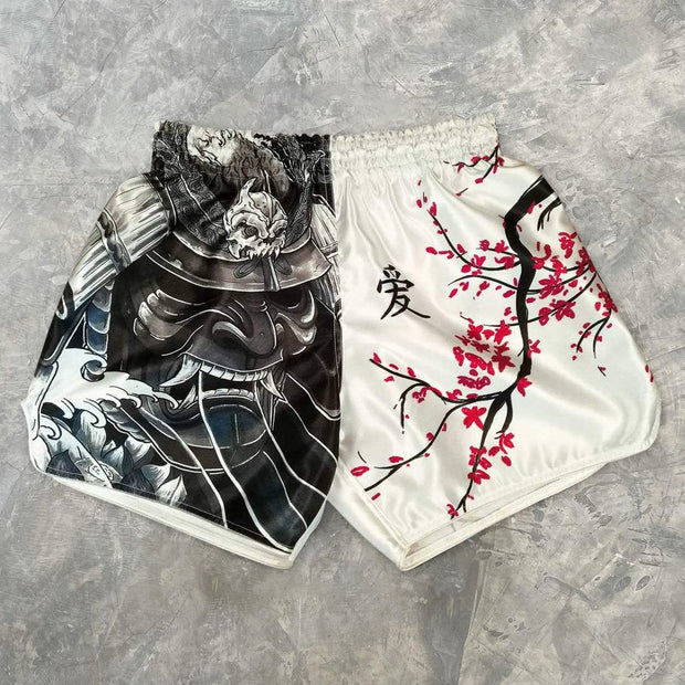 Plum art boxing shorts