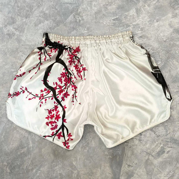 Plum art boxing shorts