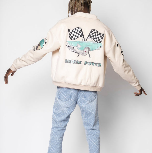 Classic car casual street retro jacket