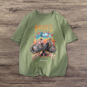 Car cartoon casual short-sleeved T-shirt