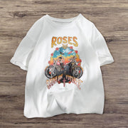 Car cartoon casual short-sleeved T-shirt
